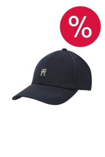 Бейсболка хлопковая с логотипом Tommy Hilfiger
