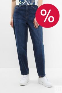 Джинсы с эффектом потертости зауженные Gerry Weber