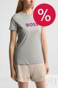 Футболка хлопковая с логотипом BOSS фото 1
