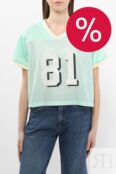 Футболка с v-вырезом Guess Jeans фото 1