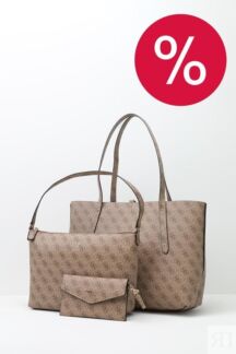 Сумка шоппер с клатчем и кошельком Eco Brenton Guess