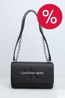 Сумка кросс-боди логотипом CKJ Sculpted Calvin Klein