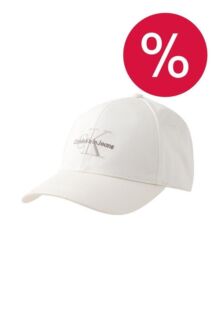 Бейсболка хлопковая с логотипом Calvin Klein Jeans