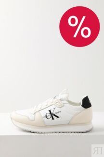 Кроссовки комбинированные с логотипом Calvin Klein