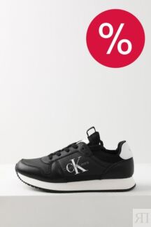 Кроссовки комбинированные с логотипом Calvin Klein