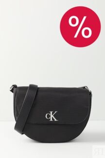 Сумка сэтчел с логотипом бренда Calvin Klein