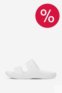 Пантолеты-шлепанцы с логотипом Crocs