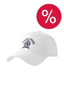 Бейсболка хлопковая с логотипом Tommy Jeans