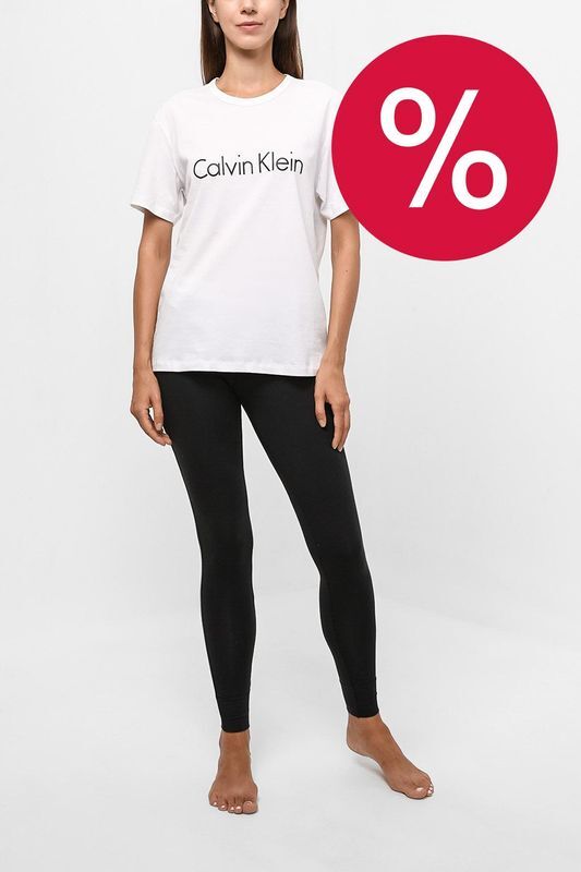 Однотонные легинсы Calvin Klein фото 1