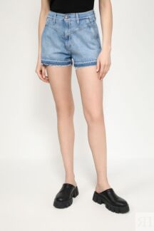 Шорты джинсовые с необработанным краем PEPE JEANS