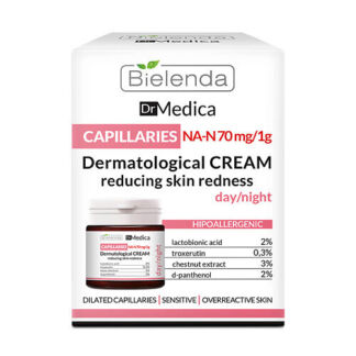 BIELENDA Крем для лица DR MEDICA CAPILLARY SKIN уменьшающий покраснения 50.