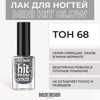 BELOR DESIGN Лак для ногтей Mini HIT