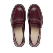 Женские демисезонные лоферы EKONIKA EN00450CN-11-cherry-25W фото 4