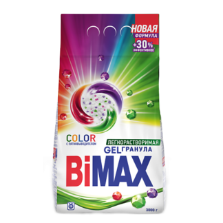 BIMAX Стиральный порошок Color Automat Gelгранула 3000.0