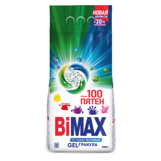 BIMAX Стиральный порошок 100 пятен Automat Gelгранула 9000.0