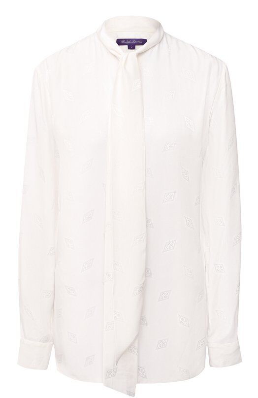 Блузка из вискозы и шелка Ralph Lauren фото 1