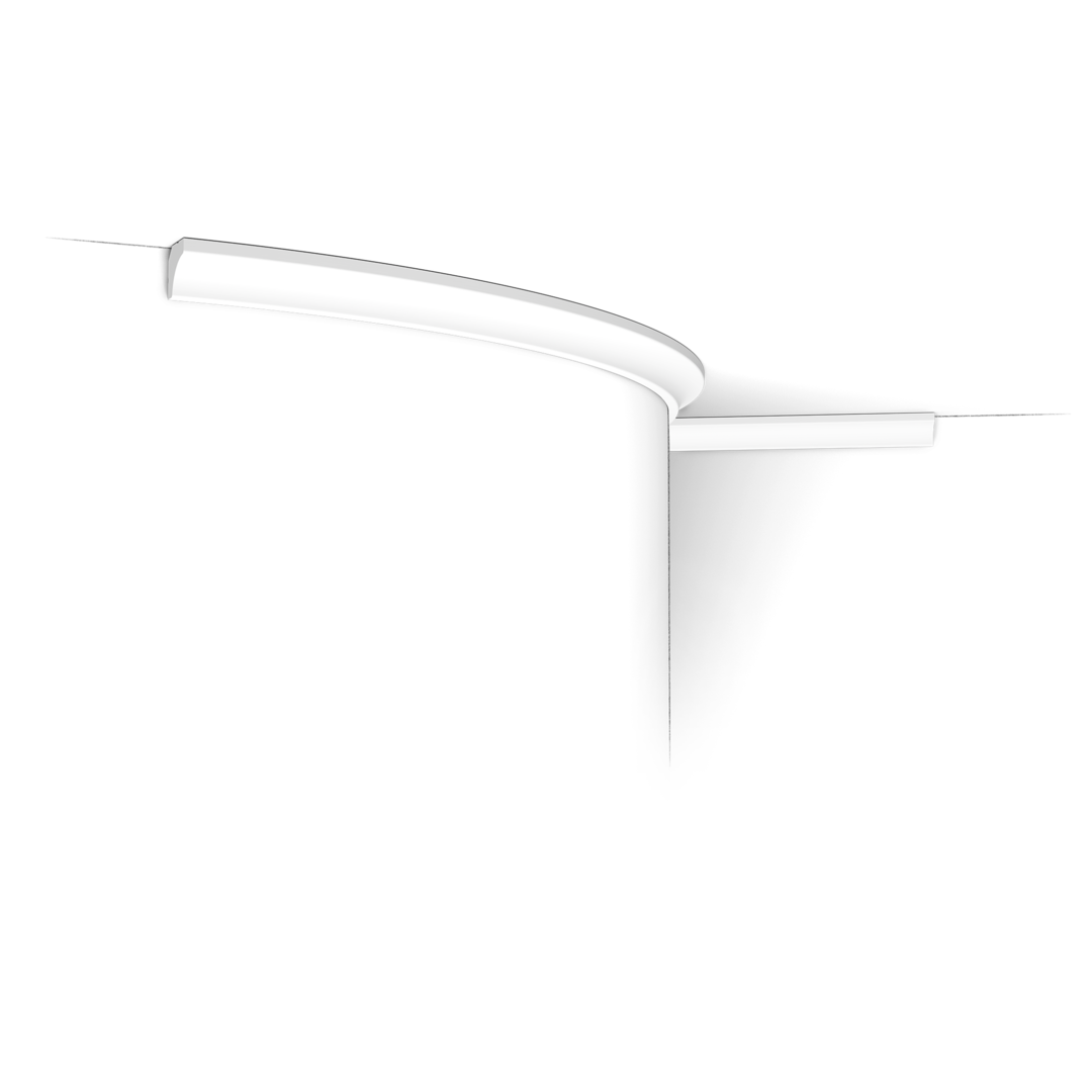 Потолочный карниз Orac C250F (гибкий аналог) C250F_cornice_moulding фото 1