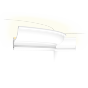 Профиль для скрытого освещения Orac C901F (гибкий аналог) C901F_uplighter фото 1