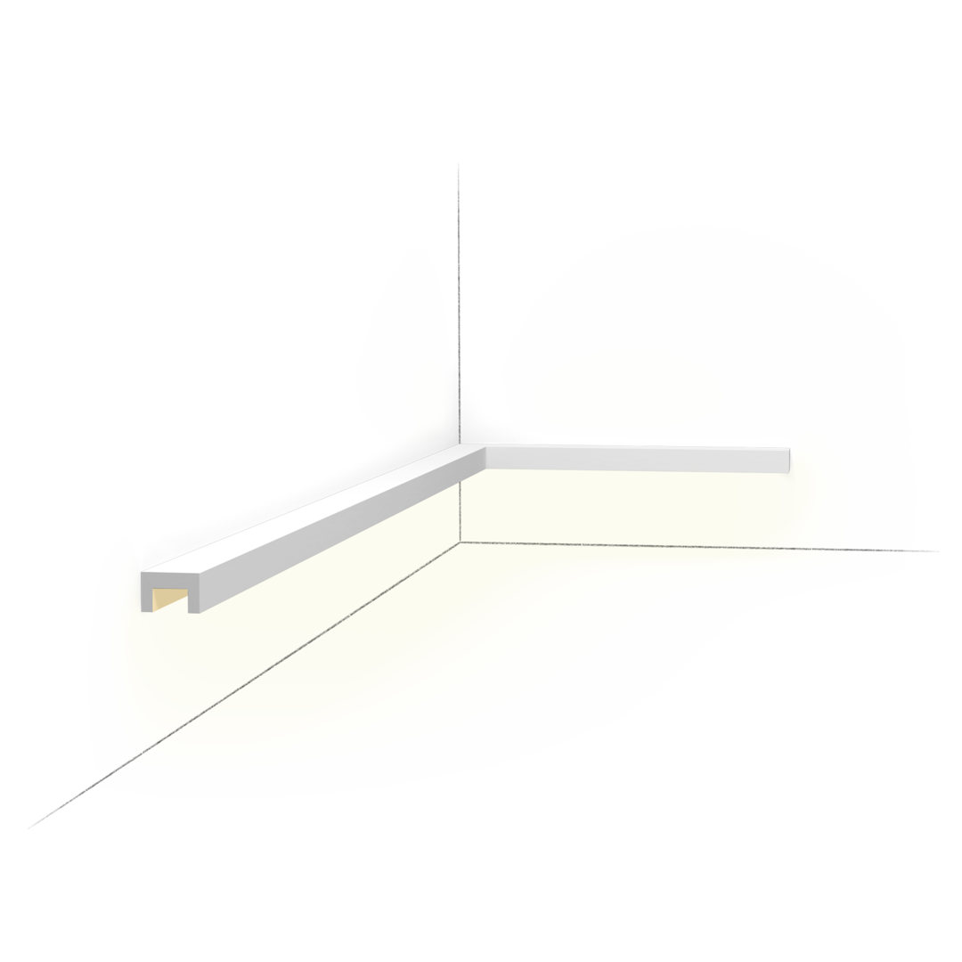 Профиль для скрытого освещения Orac CX190 CX190_downlighter фото 1