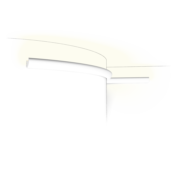 Профиль для скрытого освещения Orac CX188F (гибкий аналог) CX188F_uplighter фото 1