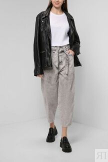 Джинсы на высокой талии с поясом Allsaints