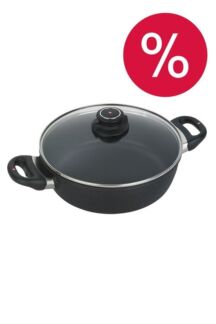 Сотейник с двумя ручками и крышкой Swiss Diamond