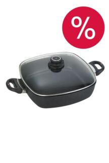 Сотейник с двумя ручками и крышкой Swiss Diamond