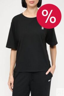 Хлопковая футболка Dkny