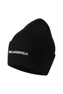 Шапка бини с логотипом бренда Karl Lagerfeld