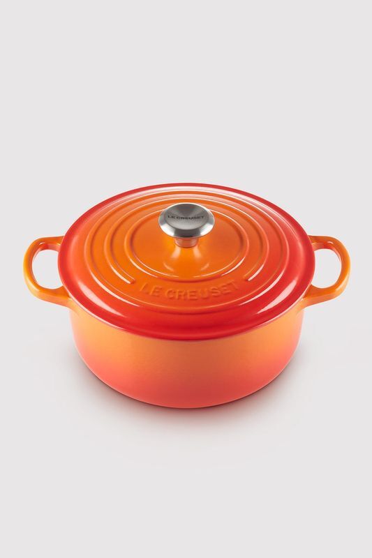 Кастрюля круглая чугунная Le Creuset фото 1