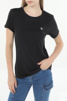 Футболка хлопковая с логотипом Calvin Klein Jeans