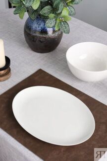 Блюдо фарфоровое овальное Allseasons 21maison