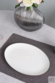 Блюдо фарфоровое Allseasons Platinum 21maison
