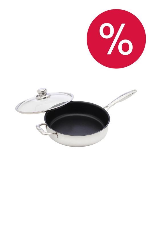 Сотейник с крышкой Nonstick Clad Swiss Diamond фото 1