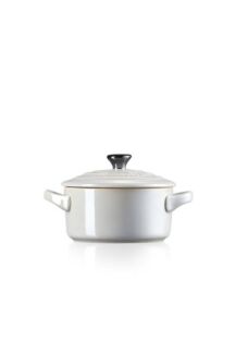 Кокотница 10 см Дымчатый серый металлик Le Creuset