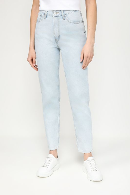 Джинсы с высокой талией Mom Jeans LEVI'S фото 1
