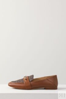 Туфли-лоферы кожаные Michael Michael Kors