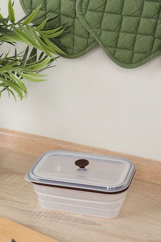 Контейнер силиконовый прямоугольный складной Silikobox Smart Solutions фото 1
