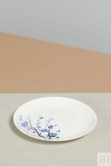 Тарелка фарфоровая десертная Blue Sakura 21maison