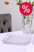 Блюдо для фруктов хрустальное Marble Crystalite Bohemia фото 1