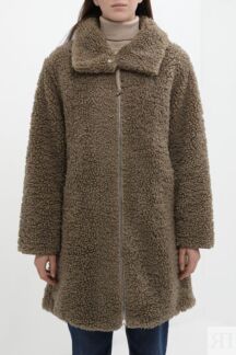Пальто из искусственного меха на молнии Marc O'Polo Denim