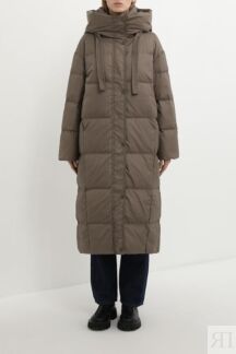 Пальто утепленное с капюшоном ELEGANZZA