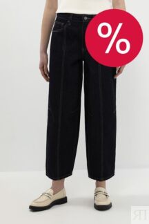 Джинсы однотонные укороченные Guess