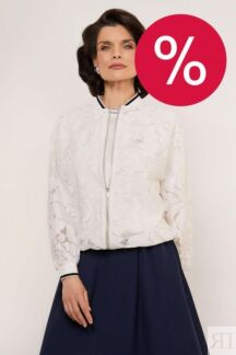 Куртка на молнии ажурная Auranna