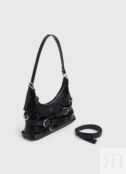 Сумка из лакированной кожи, Черный O`Stin OWAG01009AO02-99 фото 5