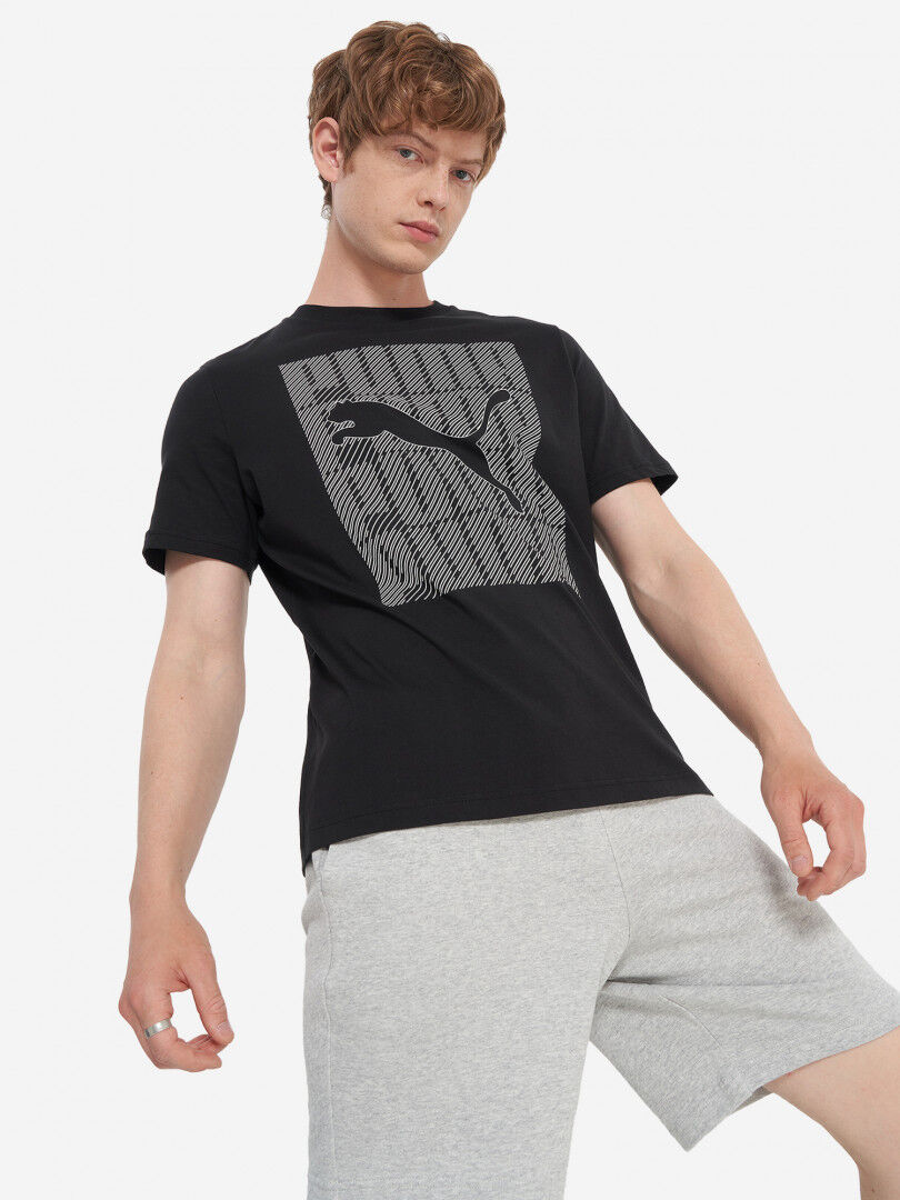 Футболка мужская PUMA Graphics, Черный 684825P0P-01 фото 1