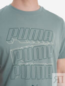 Футболка мужская PUMA, Зеленый 684664P0P-30 фото 5