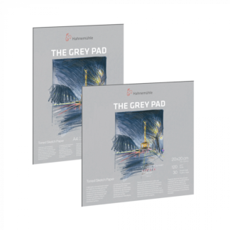 Альбом-склейка для набросков Hahnem?hle "The Grey Pad" 30 л 120 г, светло-с