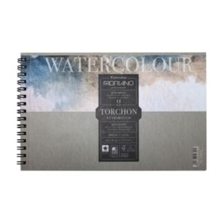 Альбом для акварели на спирали Fabriano "Watercolour studio Torchon" 13,5х2