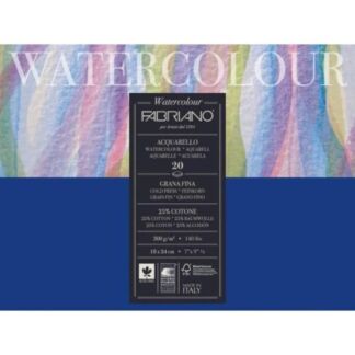 Альбом-склейка для акварели Fabriano "Watercolour" 24х32 см 20 л 300 г Fabr